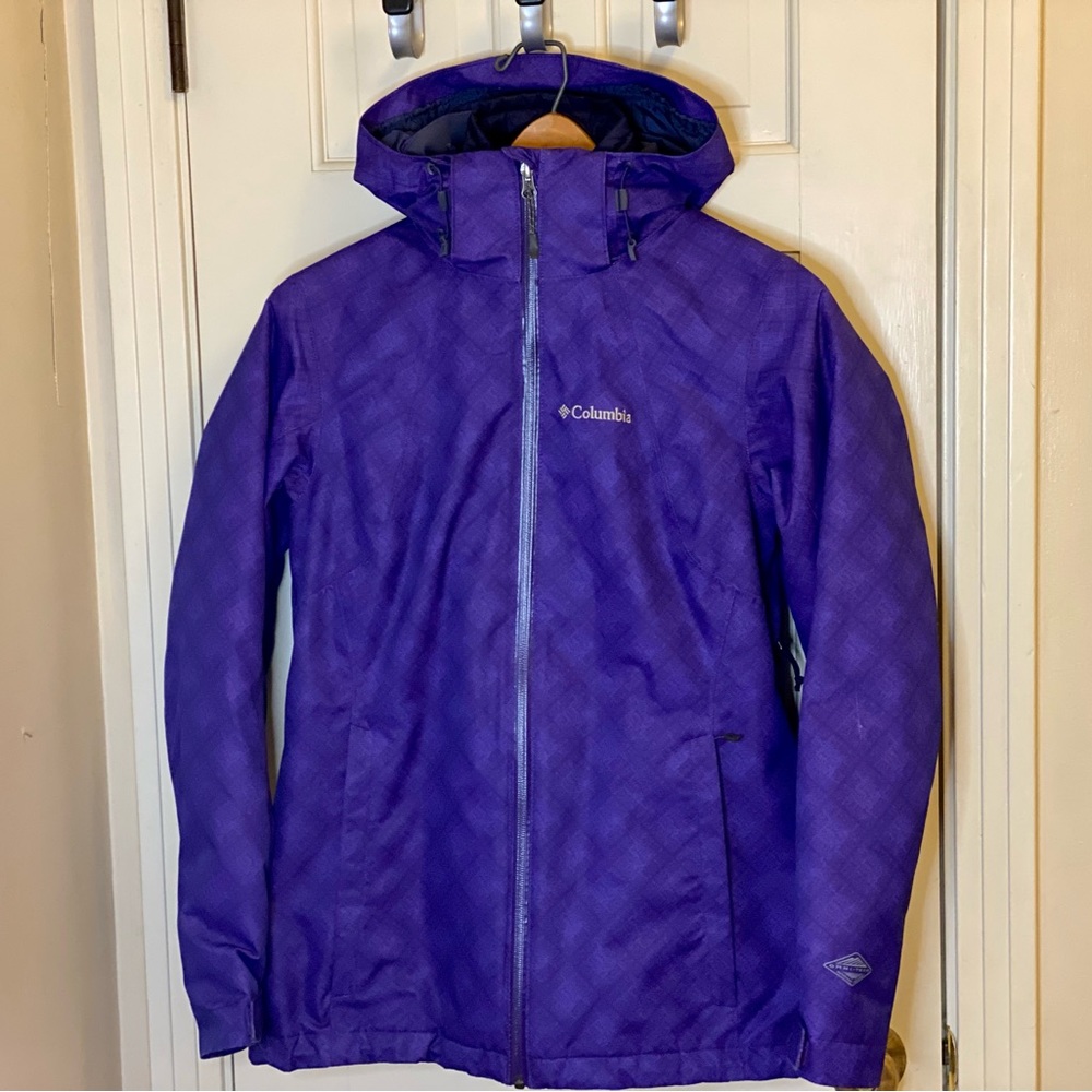 Women’s Columbia Omniheat Interchange 3 in 1 Jacket Purple